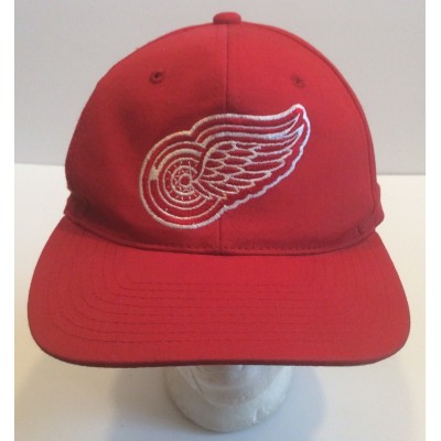 Vintage s Detroit Red Wings Snapback Starter Cap Hat  eb-79579856